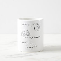 Coma a la abuela taza de café