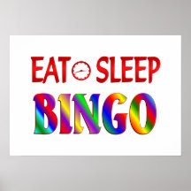Coma el bingo del sueño poster
