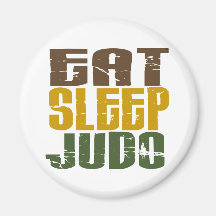 Coma el judo 1 del sueño imán para frigorífico