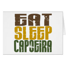 Coma el sueño Capoeira 1 Tarjetas
