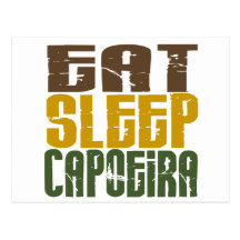 Coma el sueño Capoeira 1 Tarjetas Postales