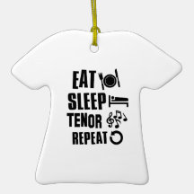 Coma el tenor del sueño adornos