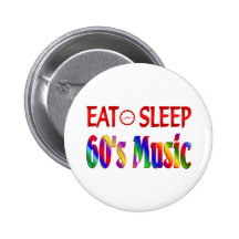Coma la música de los años 60 del sueño pins