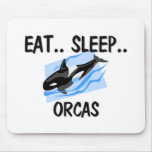 Coma las ORCAS del sueño Alfombrilla De Ratones