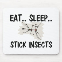 Coma los INSECTOS de PALILLO del sueño Alfombrilla De Raton