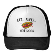 Coma los PERRITOS CALIENTES del sueño Gorra