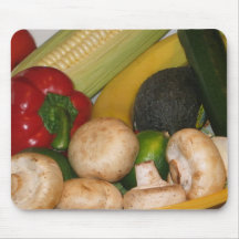 ¡COMA SU cojín de ratón de los VEGGIES! Tapete De Ratón