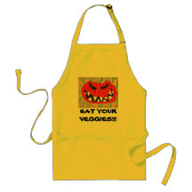 ¡COMA SUS VEGGIES!!! DELANTAL