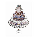 Comamos la postal/invitaciones del ~ de la torta