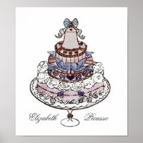 ¡Comamos la torta! Memorias de la boda del cartel 
