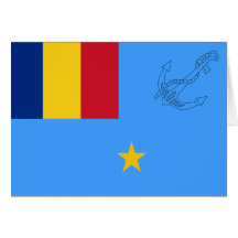 Comandante de unidad naval importante rumano, band felicitación