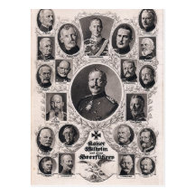 Comando del alemán de WWI Postal