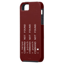 Comando no encontrado iPhone 5 carcasa
