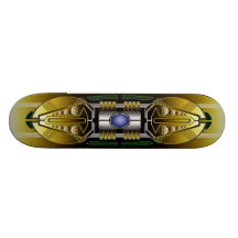 Combate plateado armadura futurista Hoverboard Patin Personalizado