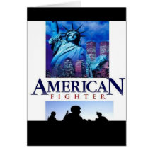 Combatiente americano felicitacion 