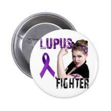 Combatiente del lupus con Rosie Pin