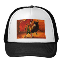 Combatiente y EL Toro de Bull Gorros