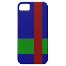 Combinación tricolor de la paleta - mezcla armonio iPhone 5 funda