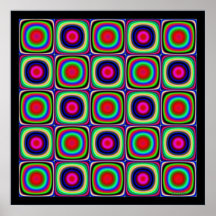 Combinaciones de color que hablan poster