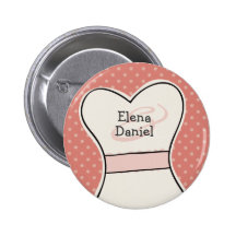 Combine el ROSA de encargo del favor del boda de l Pin