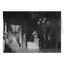 Comedie Francaise, vista del salón Tarjetón