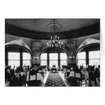 Comedor, hotel de Ponce de León, St Augustine Tarjeta
