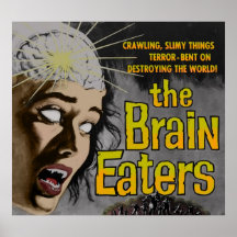 Comedores del cerebro impresiones