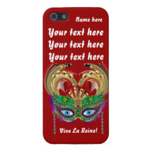 Comentarios del artista de la opinión de la reina  iPhone 5 protectores