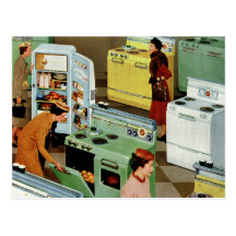 Comercio al por menor del vintage, tienda de la sa postales