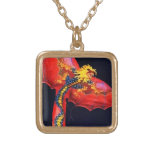 Cometa roja del dragón joyería