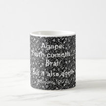 Cometh de la fe, palo de golf: " Solamente él tamb Taza De Café