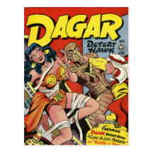 Cómic de Dagar Tarjeta Postal
