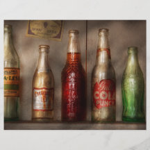 Comida - bebida - soda preferida tarjeta publicitaria