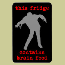 Comida del cerebro imanes