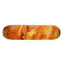 Comida del pollo patín
