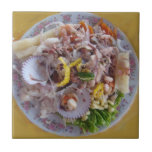 Comida peruana Ceviche-Tradicional Teja Cerámica