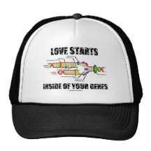 Comienzo del amor dentro de sus genes (réplica de  gorra