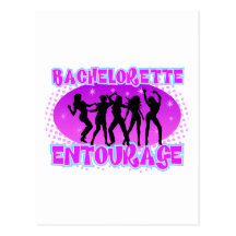 Comitiva de Bachelorette Tarjeta Postal