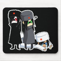 Commies Mousepad de Chibi Alfombrillas De Ratones