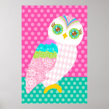 Cómo ahora el búho blanco - emparede el poster