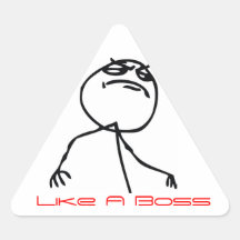 Como Boss Colcomanias Triangulo Personalizadas