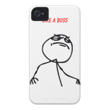 Como Boss iPhone 4 Case-Mate Carcasa