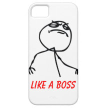 Como Boss iPhone 5 Protectores