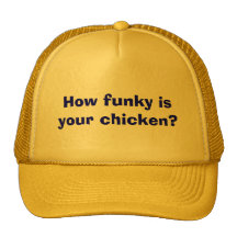 ¿Cómo enrrollado es su pollo? Gorras De Camionero