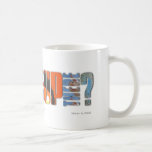 ¿Cómo está el tiempo para arriba allí? Taza