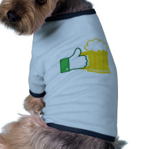 Como la cerveza prenda mascota