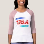 Como y siga la camiseta de los E.E.U.U.
