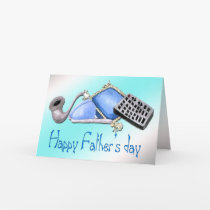 Comodidades del hogar - tarjeta feliz del día de p tarjetas