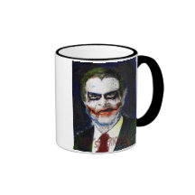 Comodín de Bush porqué taza tan seria