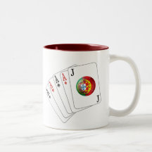 Comodín ningún Jogo - Selecção das Quinas Taza De Café